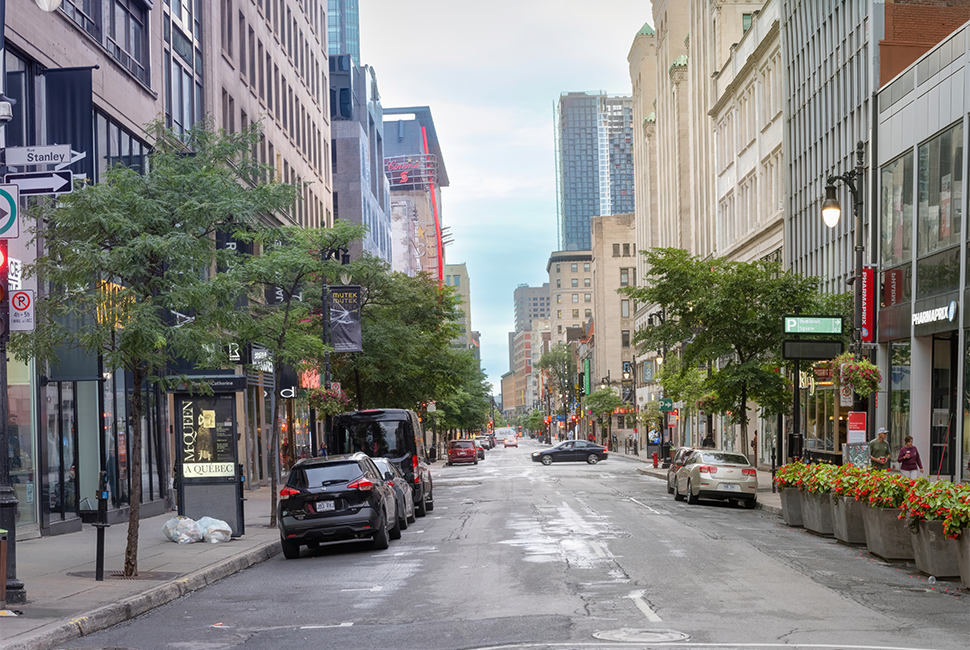 Montreal's Sainte-Catherine Street