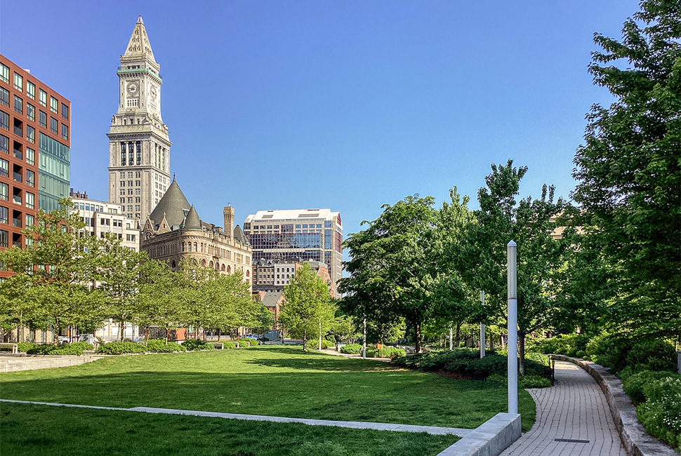 The Rose Kennedy Greenway
