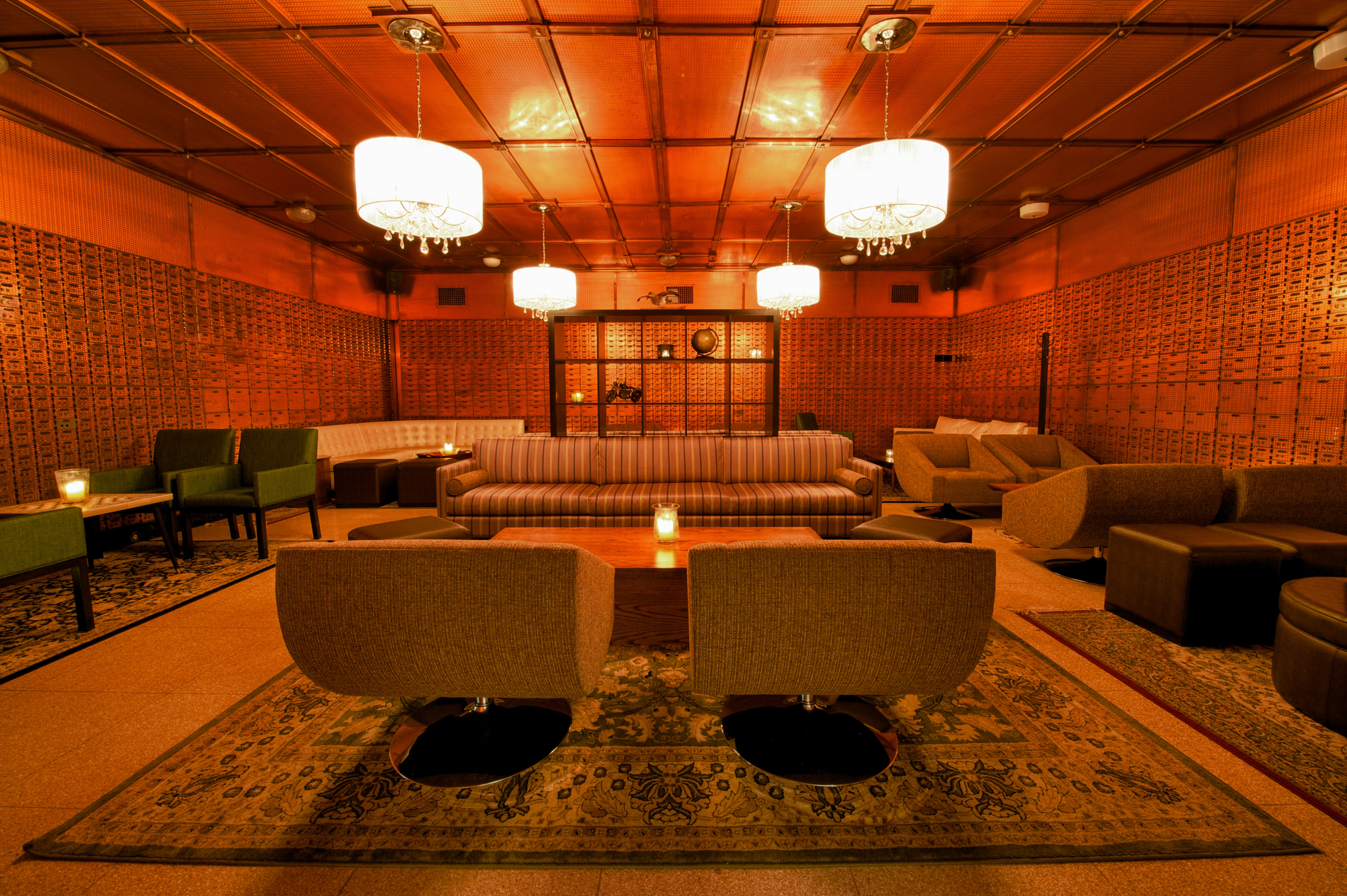 Dining Room In Bank Vault Ues