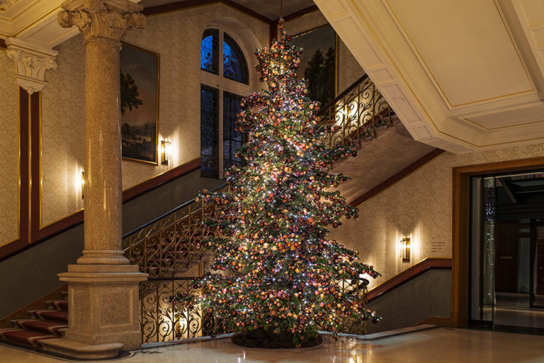 10 Fabulously Festive Hotel Christmas Trees Forbes Travel Guide Stories