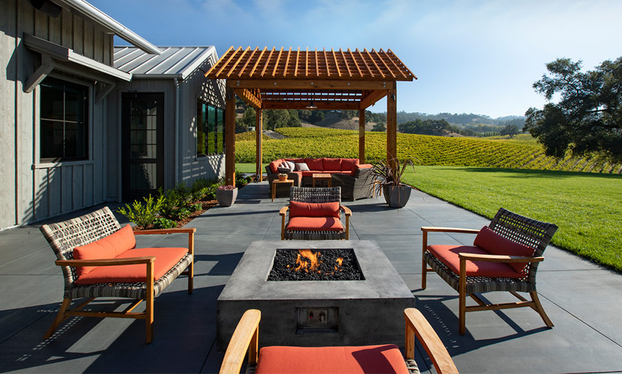 Robert Young Estate Winery's patio