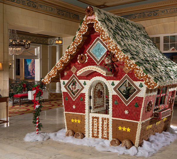 14 Festive Hotel Gingerbread Displays