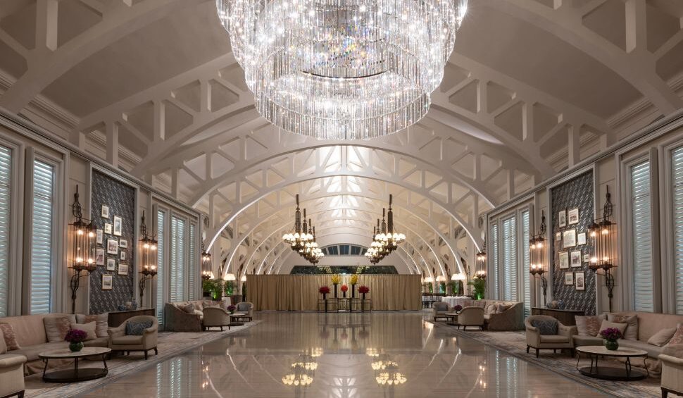 The Fullerton Bay Hotel Singapore's lobby