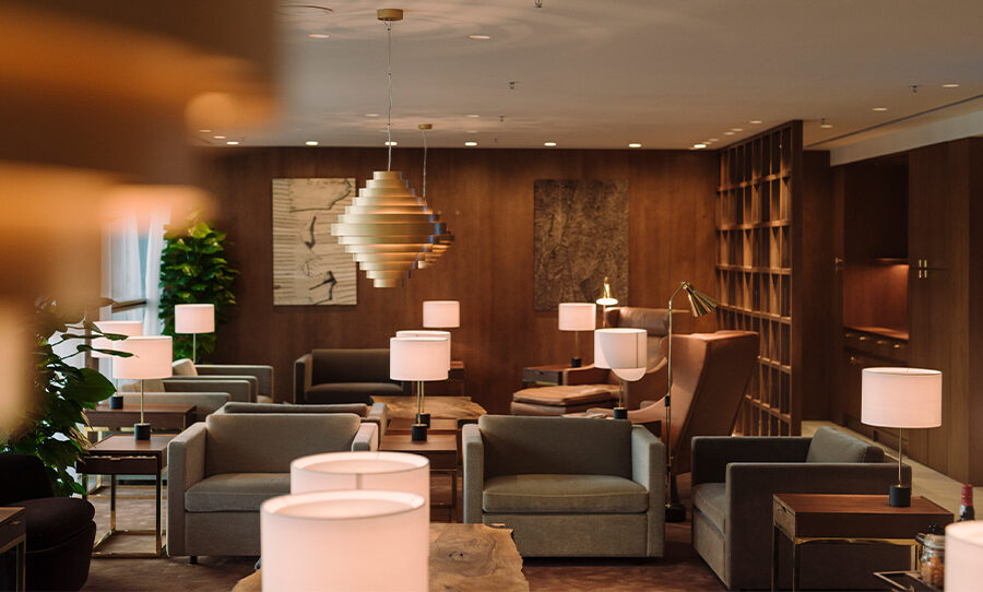 Cathay Pacific's The Pier business lounge