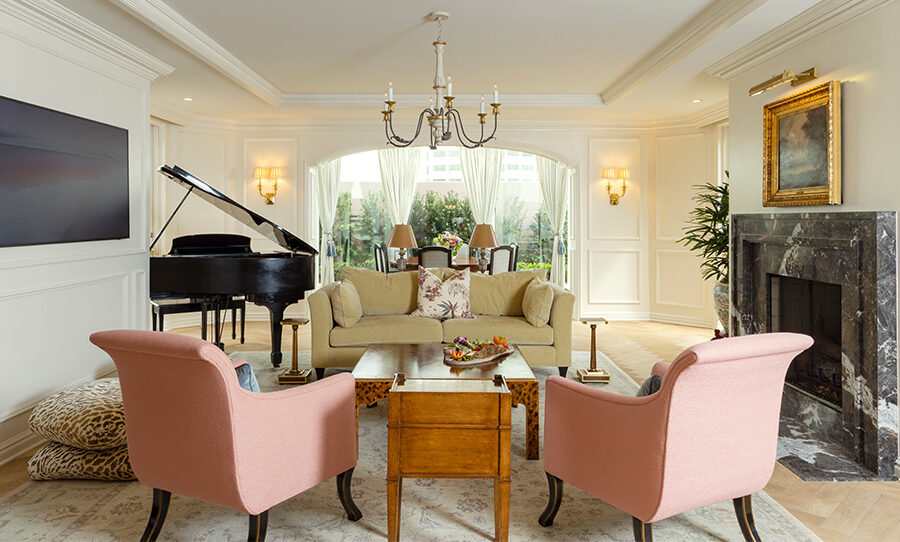 The Windsor Court's presidential suite