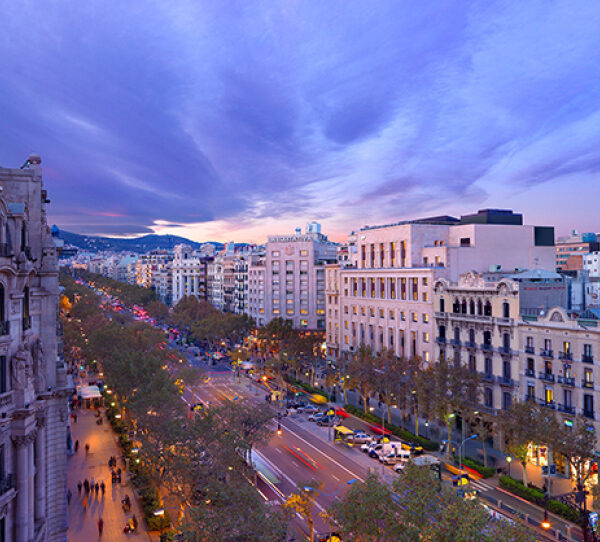 Mandarin Oriental, Barcelona sits on the famed Passeig de Gràcia.