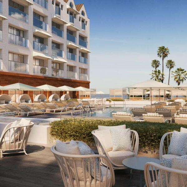 Regent Santa Monica Beach pool