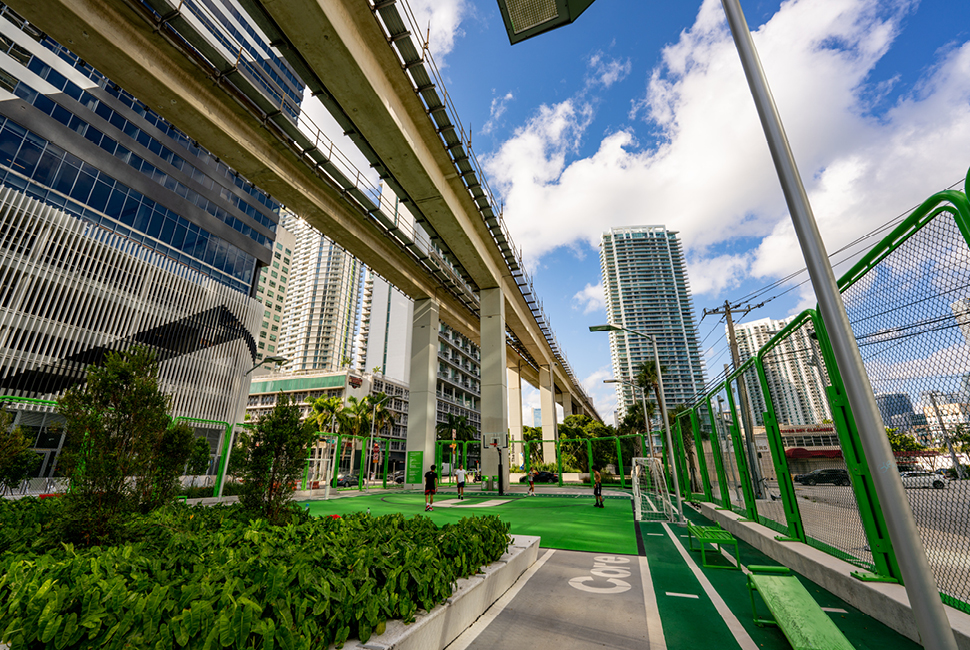 Take in all that Brickell has to offer. 