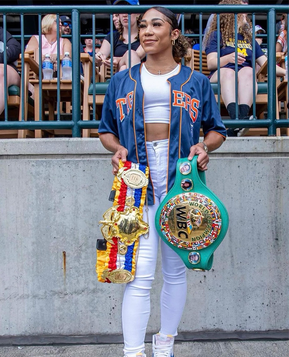 Alycia Baumgardner is a top boxer