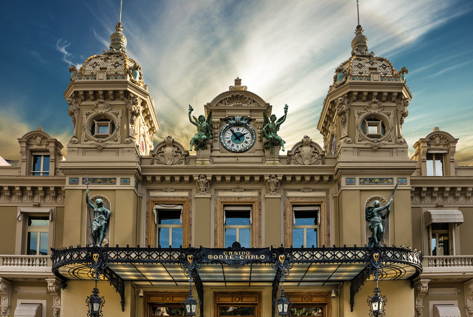 Monaco's Casino de Monte-Carlo can be seen in numerous James Bond movies