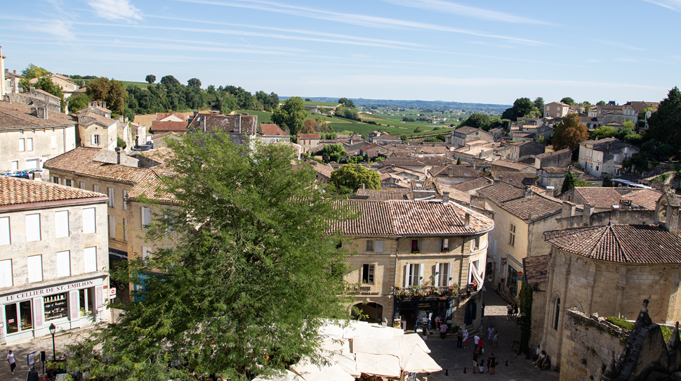 Saint-Émilion isn't very far from Le Logis