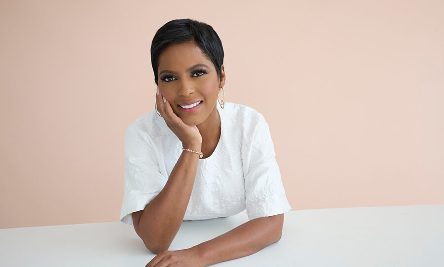 Talk show host Tamron Hall has a new cookbook