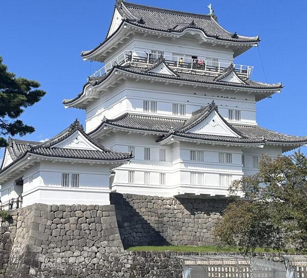 Odaware Castle is a landmark just outside of Tokyo