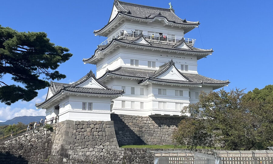 Odaware Castle is a landmark just outside of Tokyo