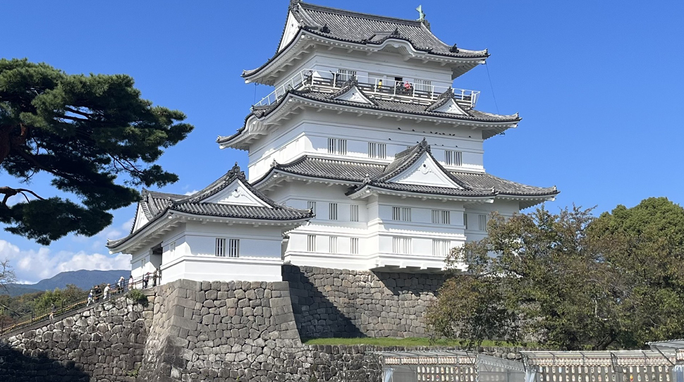 Odaware Castle is a landmark just outside of Tokyo