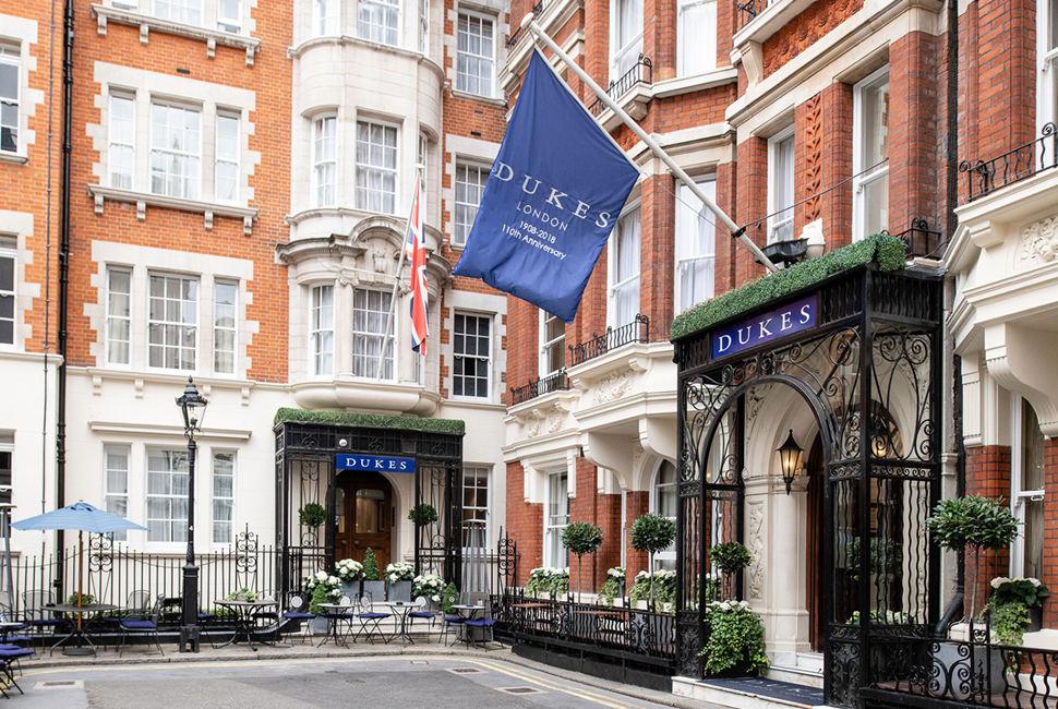 DUKES LONDON is one of London's top hotels