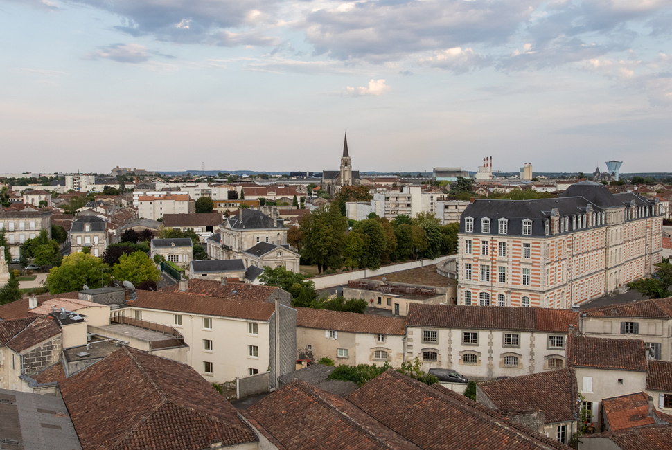 Visit the Martell tower in Cognac, France