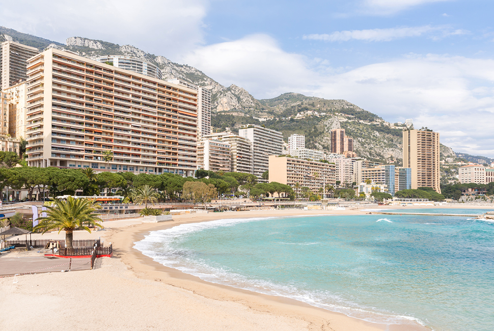 Monaco's Larvotto Beach