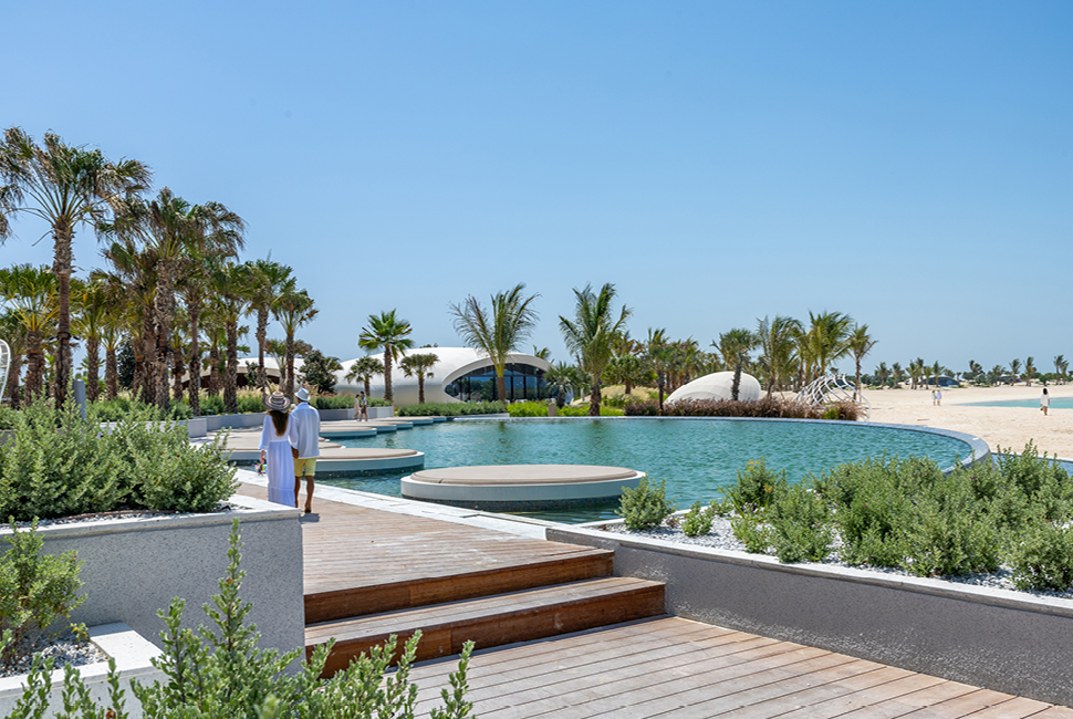 The family pool at Red Sea Global's Shebara resort