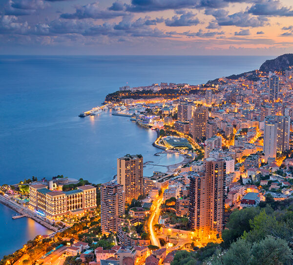 The Monaco skyline