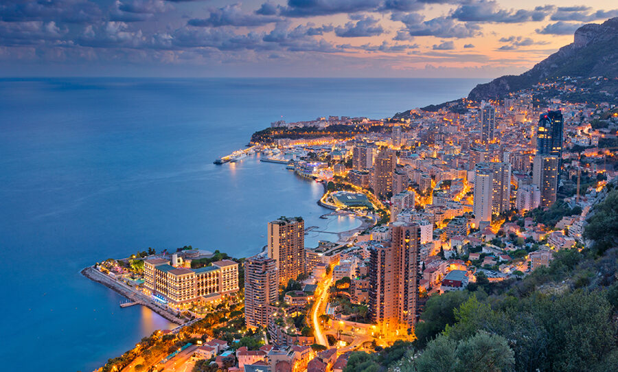 The Monaco skyline