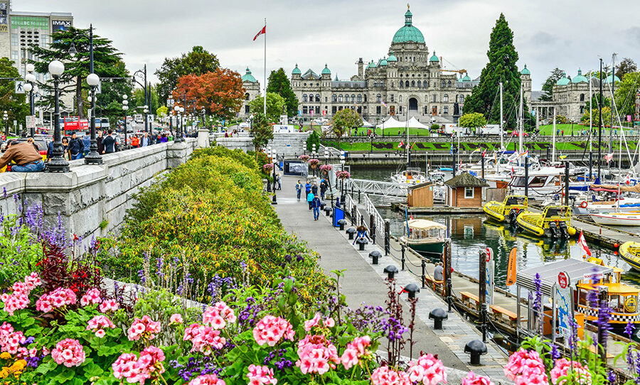 Sightseeing in Victoria, British Columbia