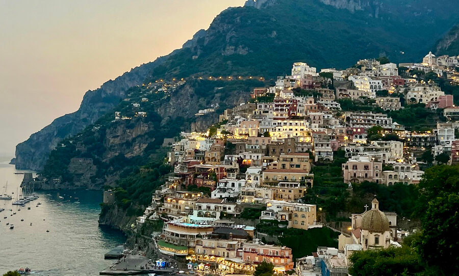 Positano in Southern Italy's Amalfi Coast