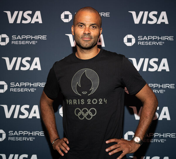 NBA legend Tony Parker in Paris, France