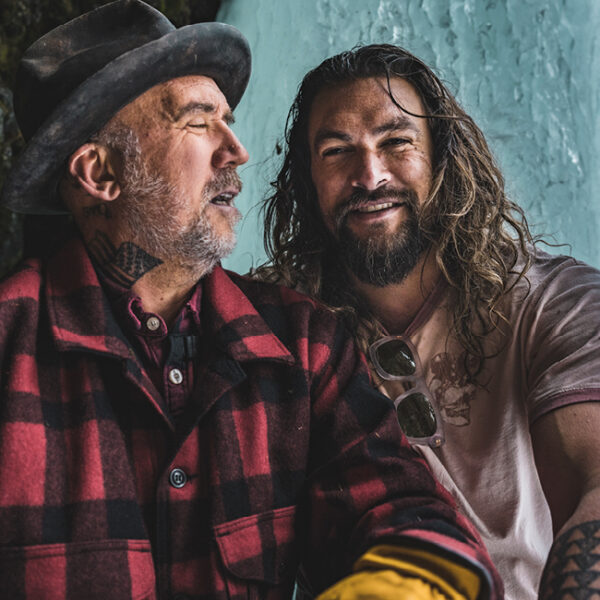 Jason Momoa and Blaine Halvorson are Meili Vodka's founders