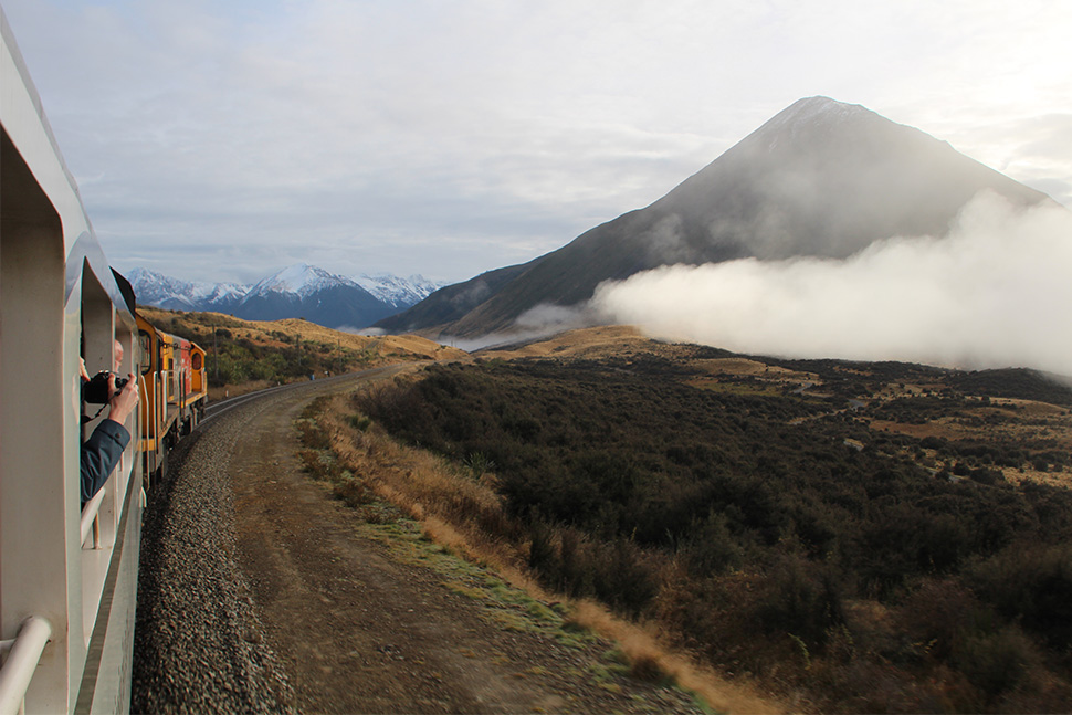 New Zealand's TranzAlpine Train