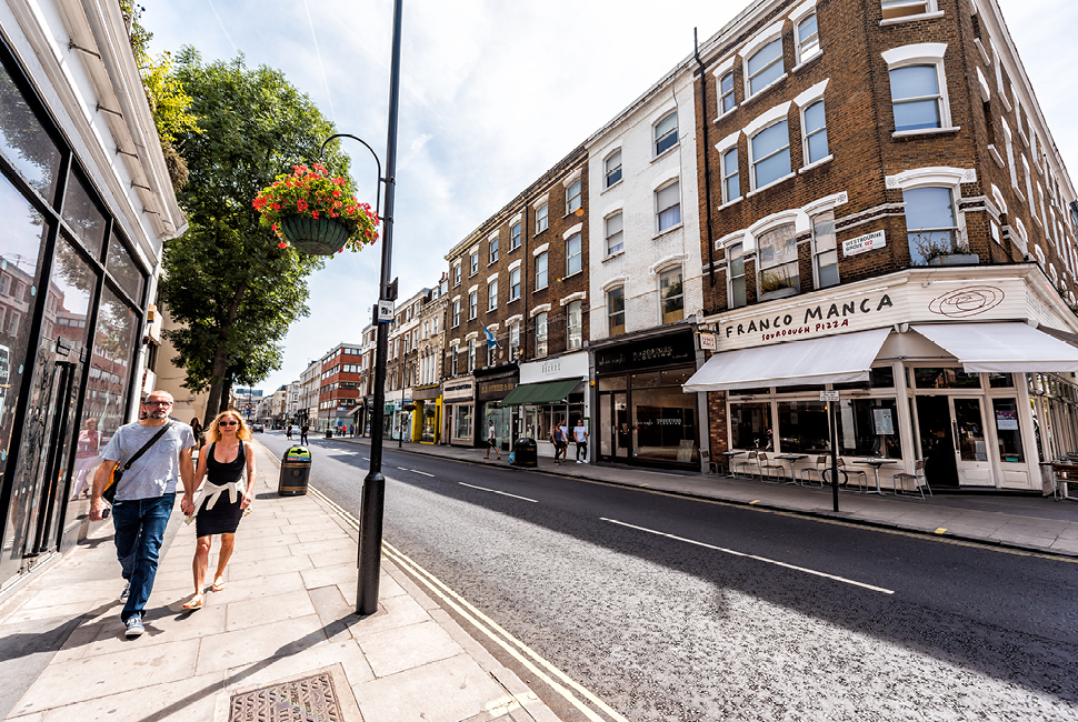 London's Westbourne Grove