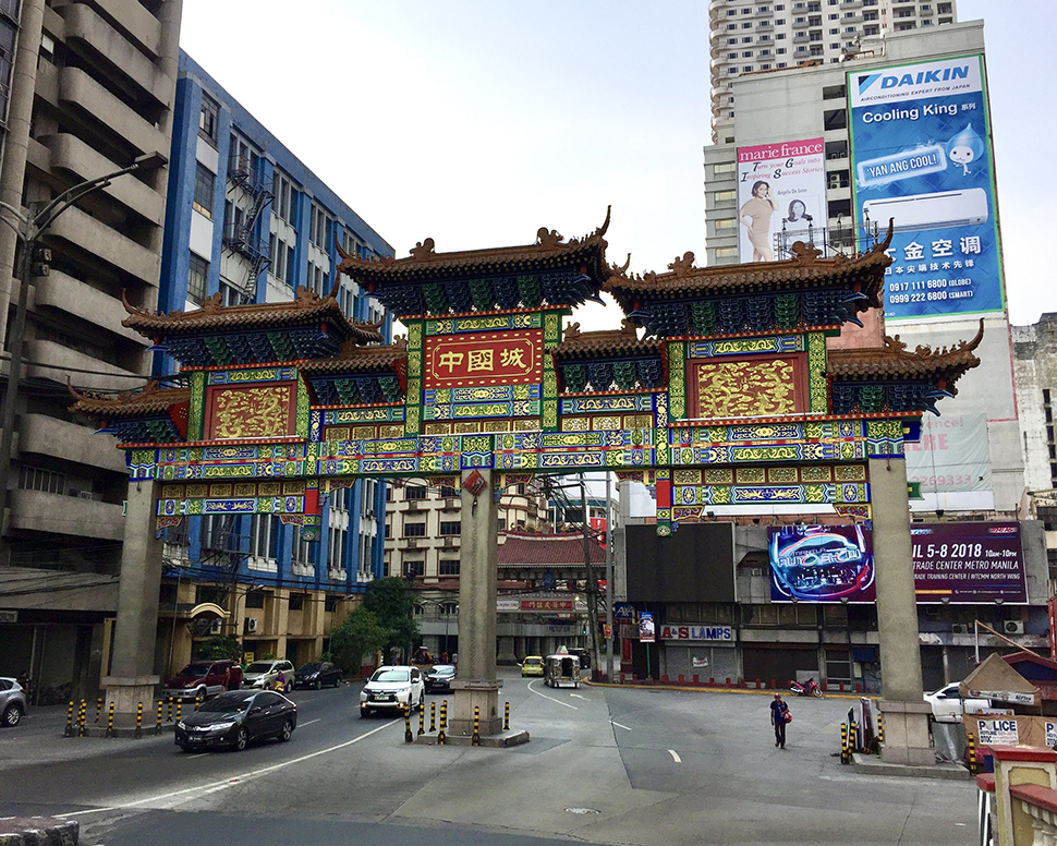 Manila's Chinatown in Binondo 