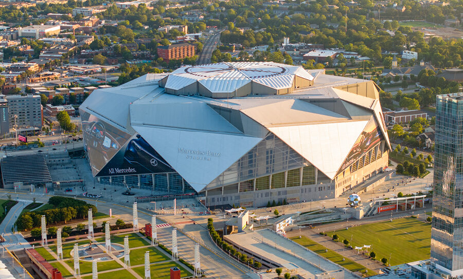 Atlanta's Mercedes-Benz Stadium