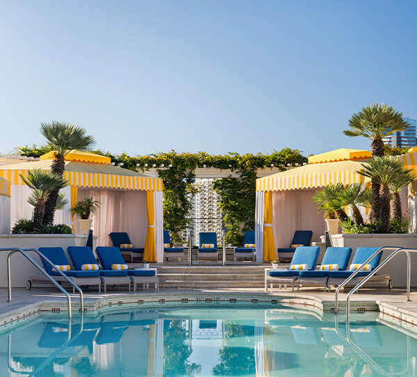 The Peninsula Beverly Hills pool