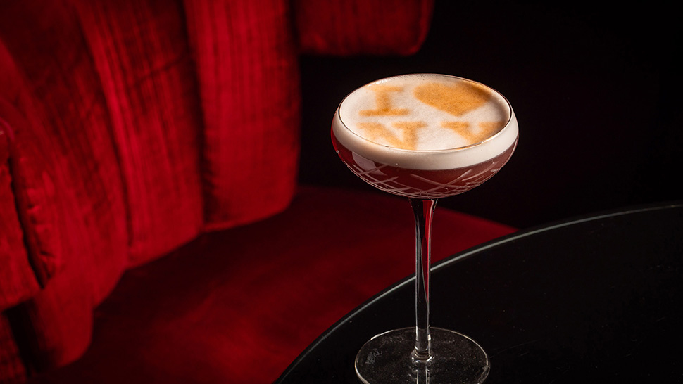 A cocktail at Four Seasons Hotel New York