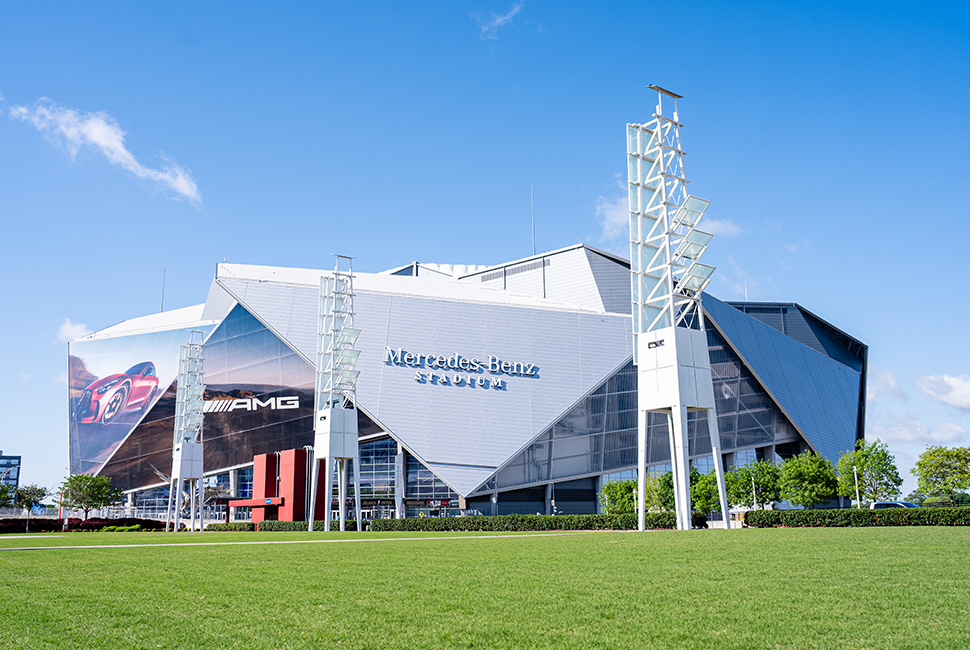 Atlanta's Mercedes-Benz Stadium