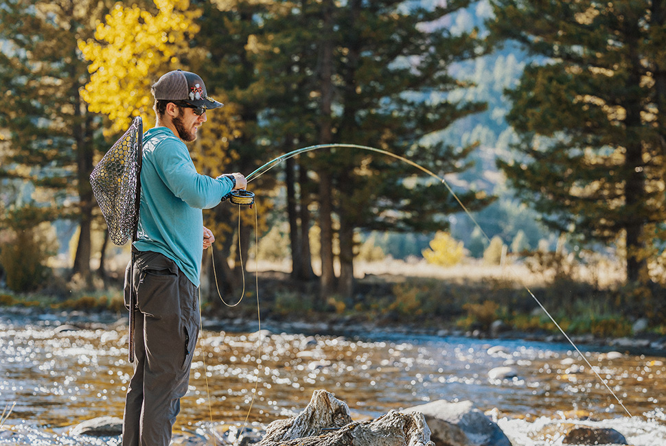 Fly fishing at The Ranch at Rock Creek