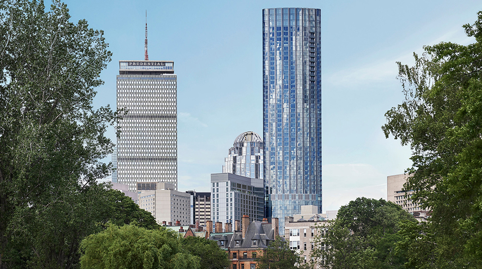 Four Seasons Hotel One Dalton Street, Boston exterior