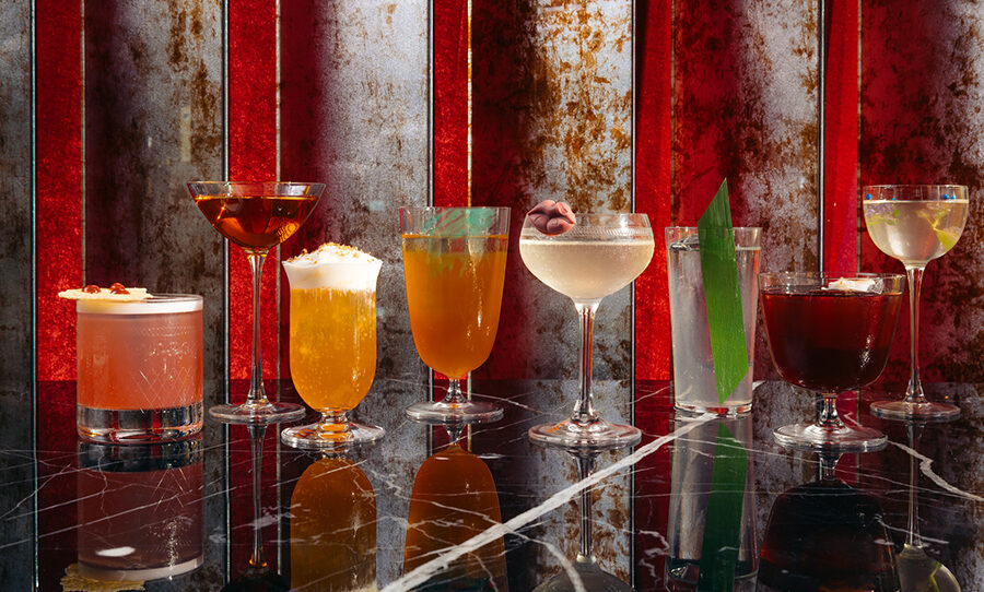 Cocktails at Regent Hong Kong's Qura Bar