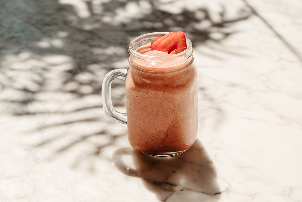 Sip a vitamin C and immunity smoothie.
