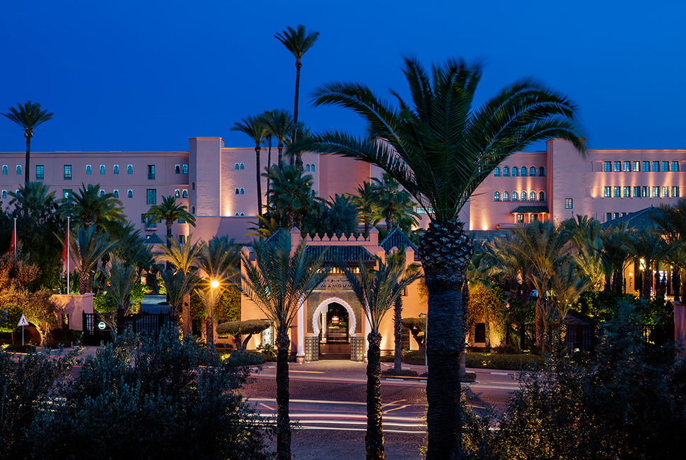 La Mamounia's exterior