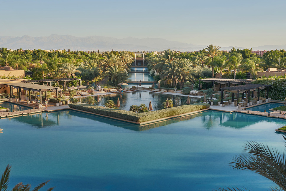Mandarin Oriental, Marrakech's pool