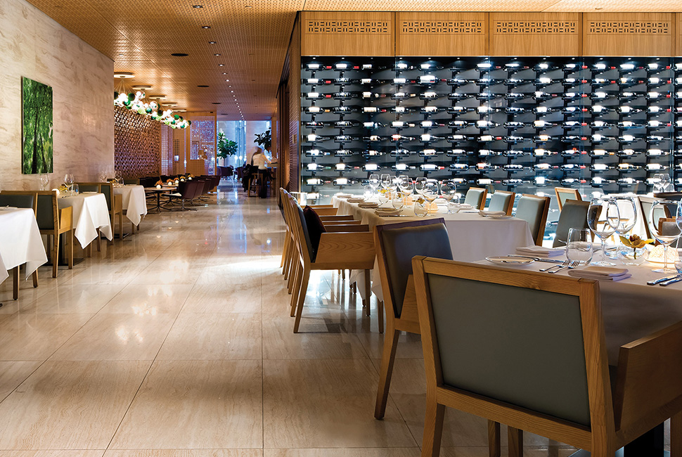 Bosk restaurant at Shangri-La Hotel, Toronto